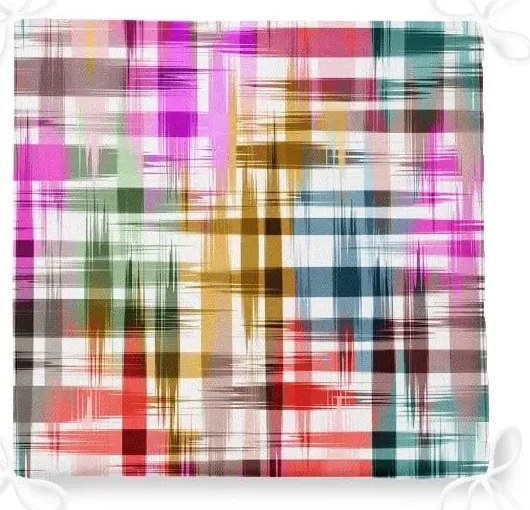 Poduszka na krzesło 40x40 cm Colour Crisscross – Mila Home