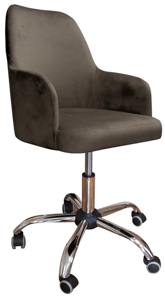 Fotel obrotowy Westa MG05 brąz