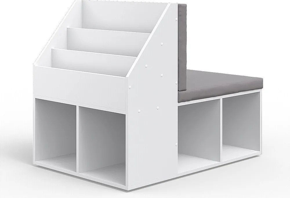 Półka dla dzieci biały 97.1x66.8x78.4 onix