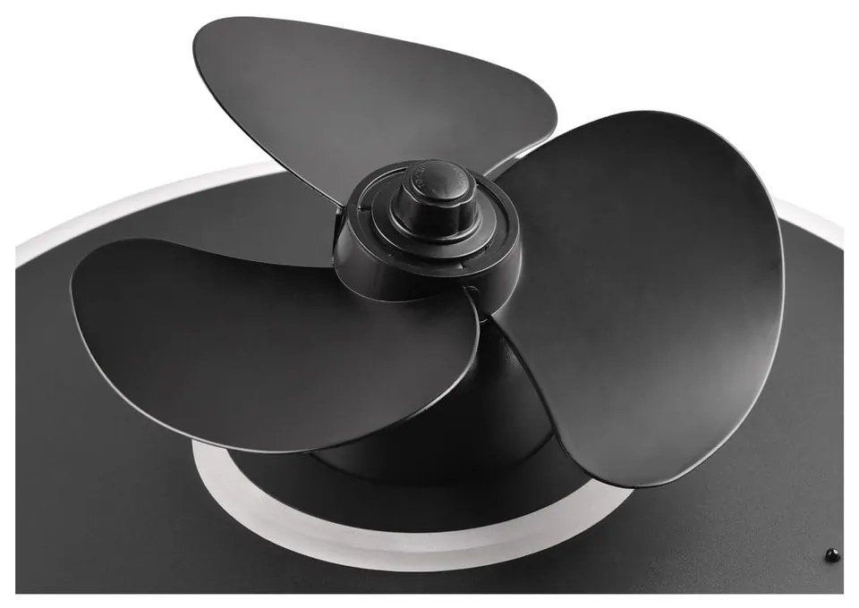 Lampa sufitowa LED w kolorze matowej czerni Nybro – Trio