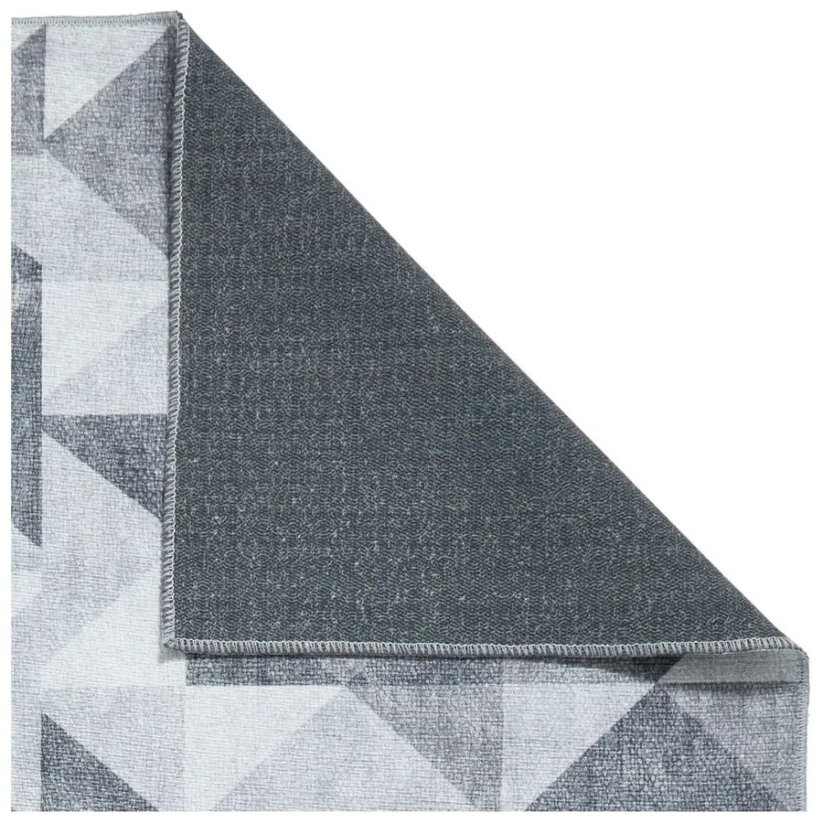 Szary dywan odpowiedni do prania 61x120 cm Coral Grey – Think Rugs