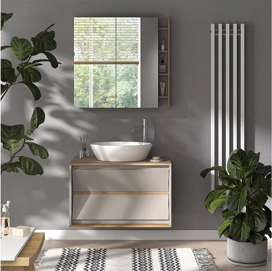 Zestaw mebli łazienkowych kaszmir 80x45x50 edelin