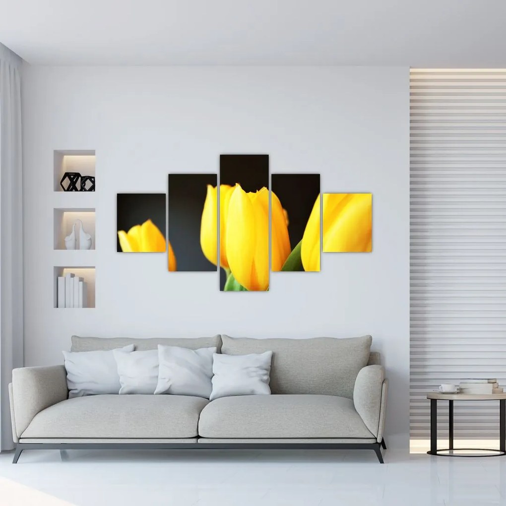 Obraz tulipanów (125x70 cm)