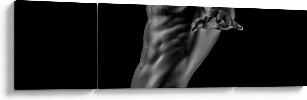 Obraz - Akt męski (170x50 cm)