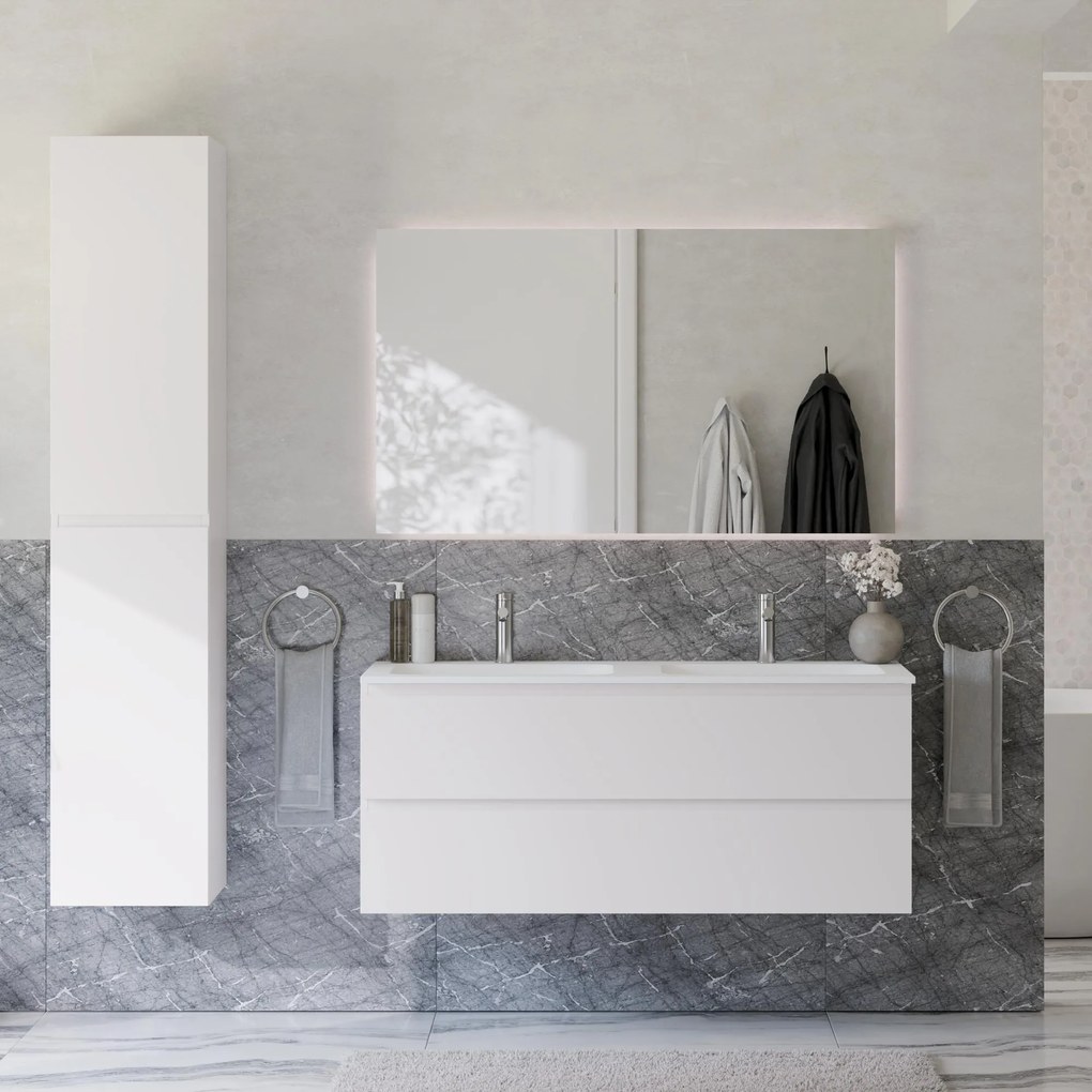 Badmöbel-Set AVA 120 cm mit Waschbecken