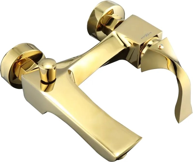 Mexen Estrella R02 zestaw wannowy, złoty - 72303R02-50