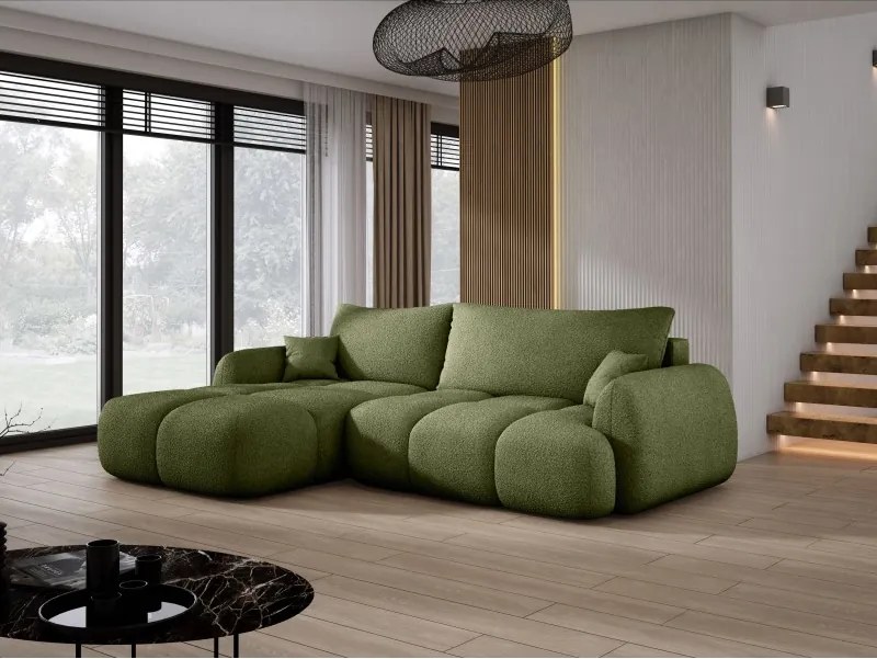 Narożnik COCO WIND z funkcją spania poduszkami i pojemnikiem NOW OR NEVER 38 WERSAL