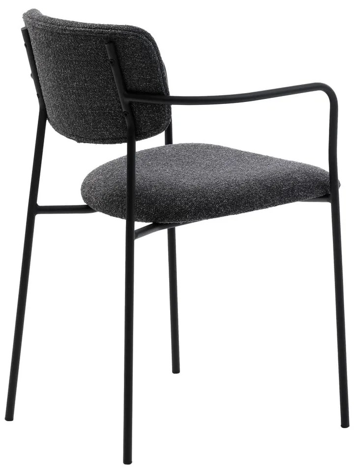 Ciemnoszare krzesło Zama – Unique Furniture