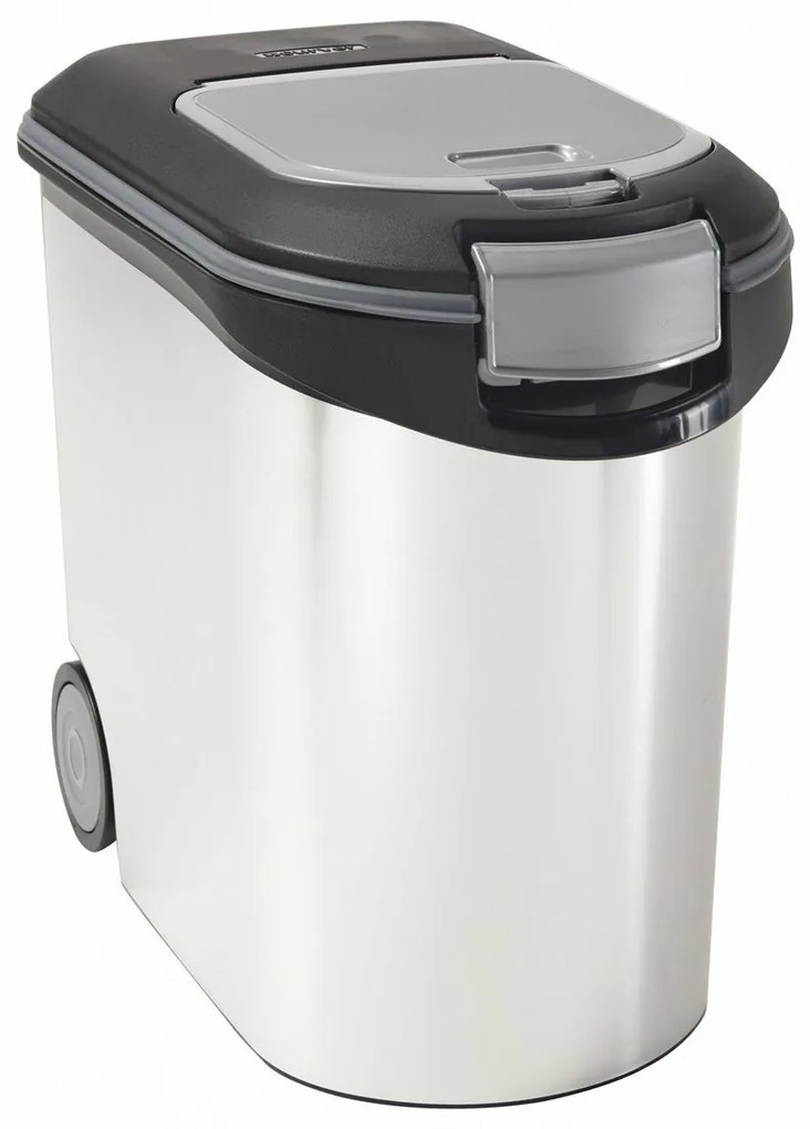 Curver Pojemnik na karmę, srebrny, 35 l, 35 l