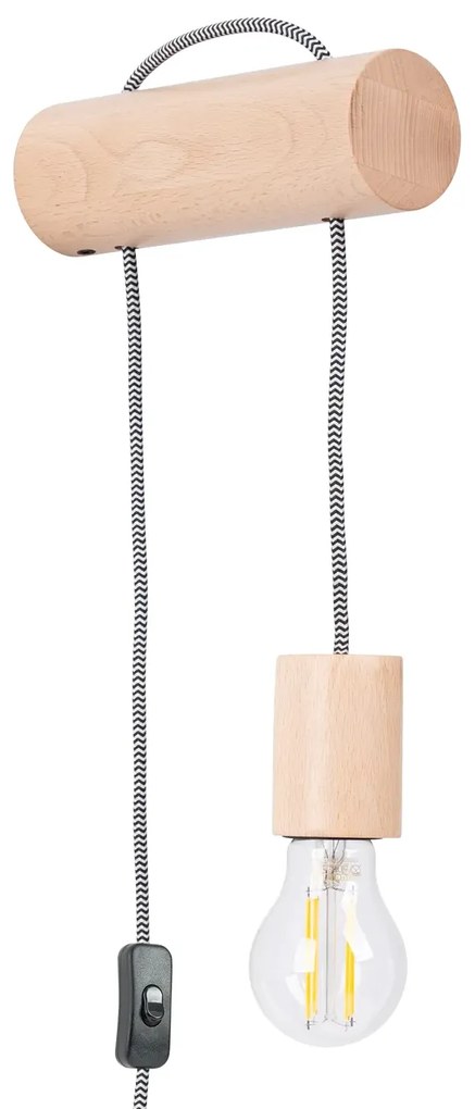 Kinkiet NIMBI E27 z włącznikiem SOLLUX LIGHTING