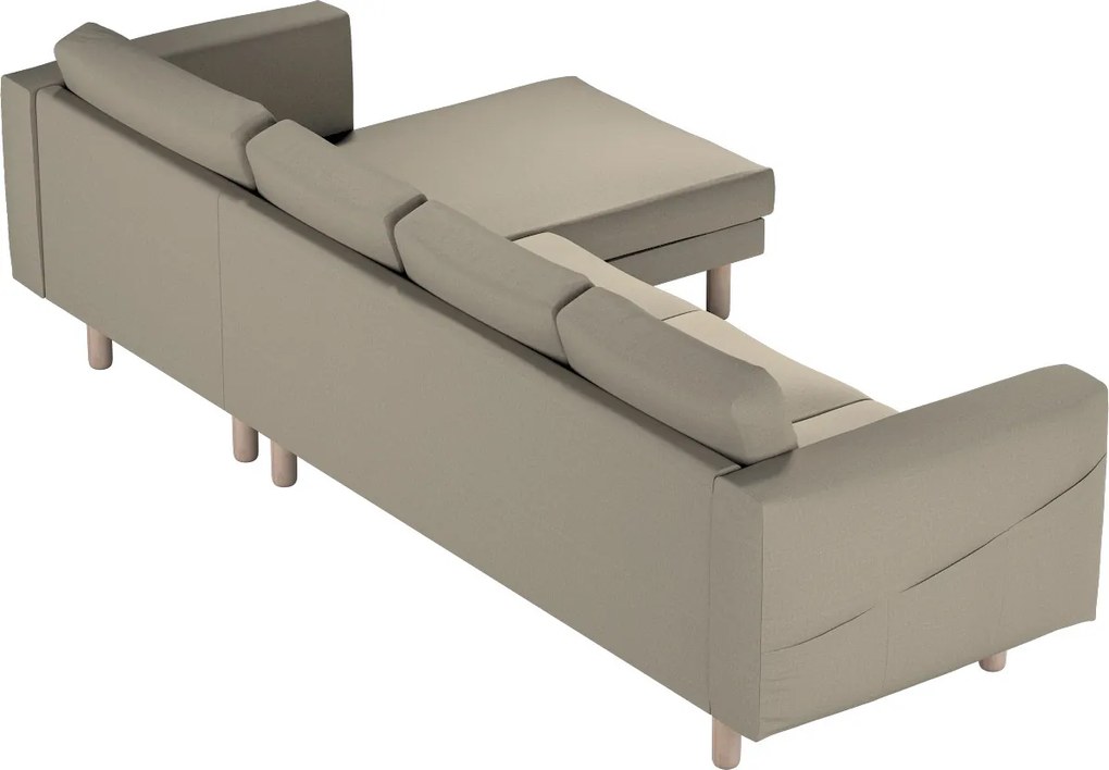 Pokrowiec na sofę Norsborg 4-osobową z szezlongiem