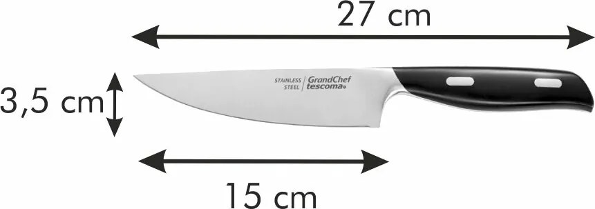 Tescoma Nóż do porcjowania GrandCHEF, 15 cm, 15 cm
