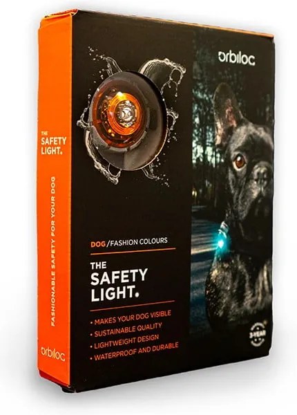 Lampka LED na obrożę Amber – Orbiloc