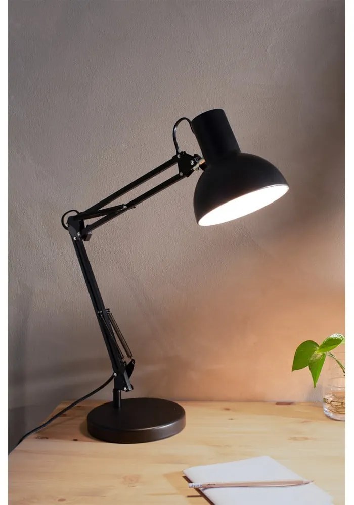 Czarna lampa stołowa Architect – Markslöjd