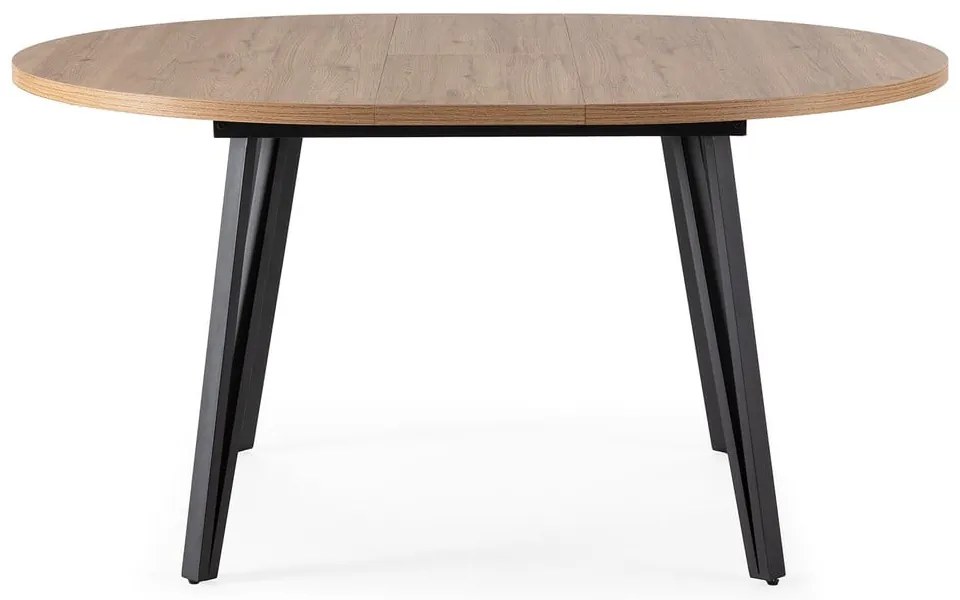 Okrągły rozkładany stół w naturalnym kolorze ø 120 cm Cleo – Marckeric