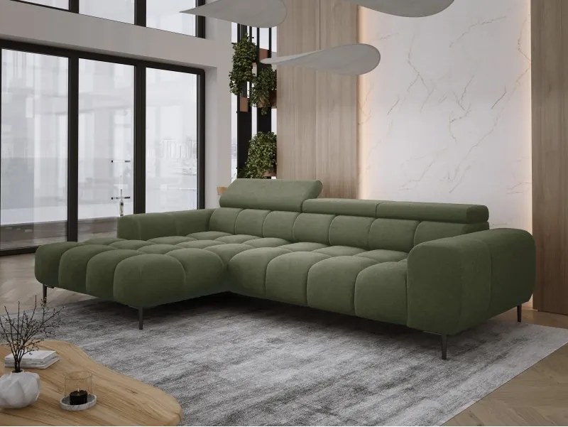 Narożnik PLAZA MINI Lewostronny w tkaninie Promocyjnej APHRODITE 12 WERSAL