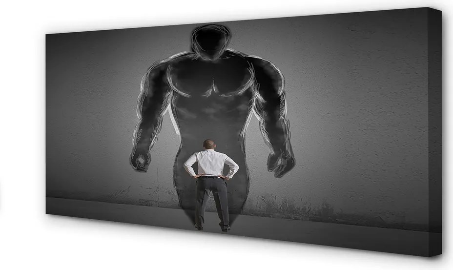 Obraz drukowany na płótnie Muskulatura Człowieka