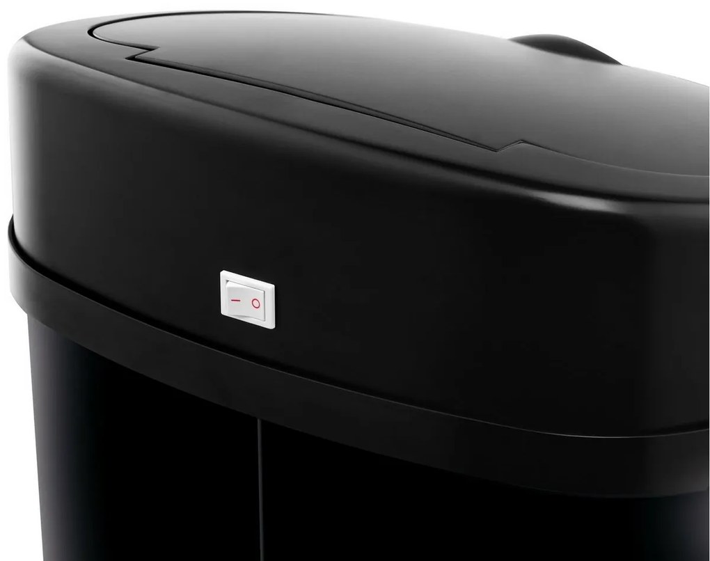 Lamart LT8111 Kosz bezdotykowy Sensor 30 l, czarny, 30 l