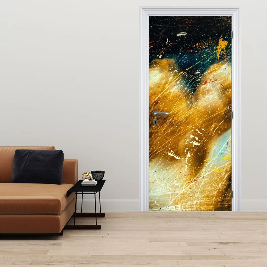 Fototapeta na drzwi - Całujące anioły (95x205cm)