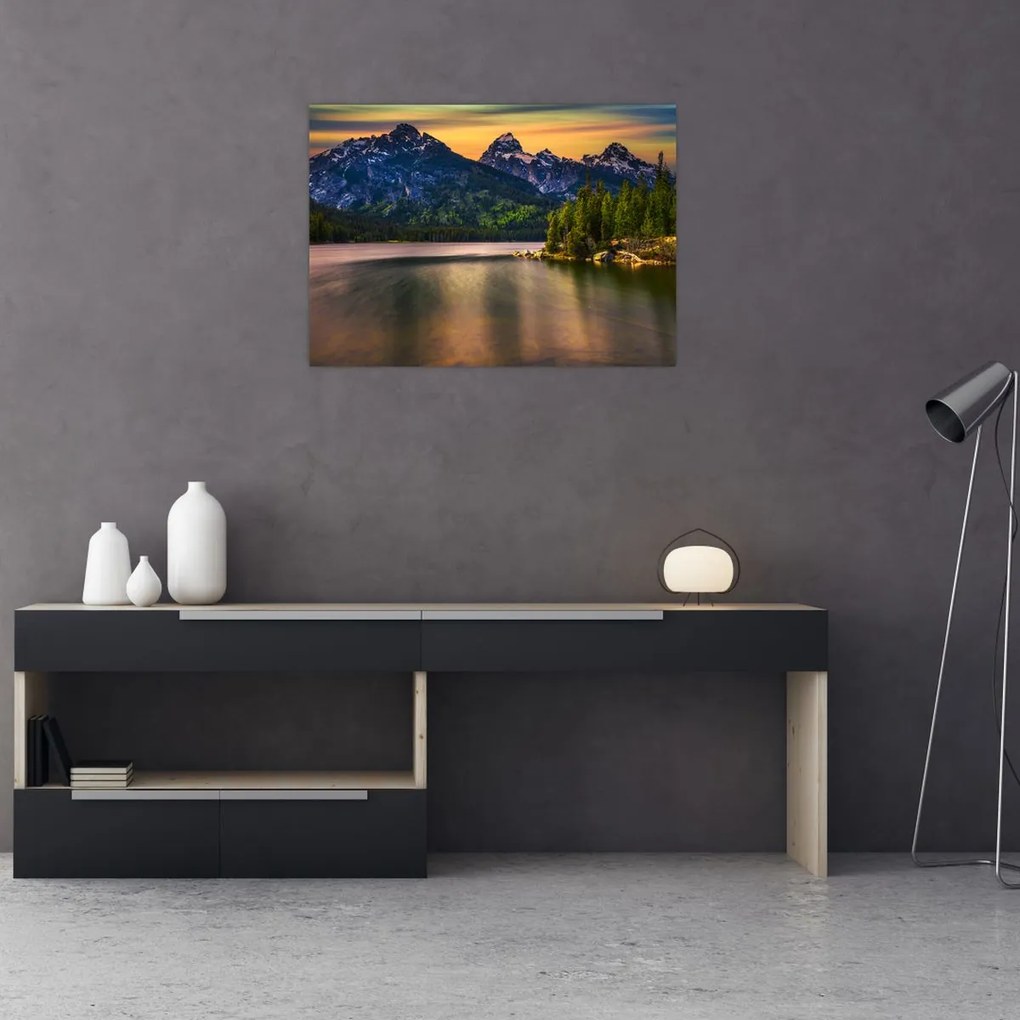 Obraz - Park Narodowy Grand Teton (70x50 cm)
