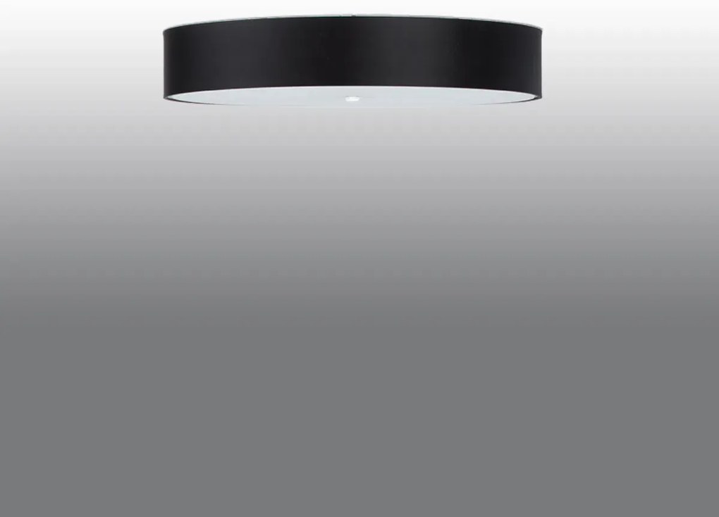 Plafon SKALA 80 czarny SOLLUX LIGHTING