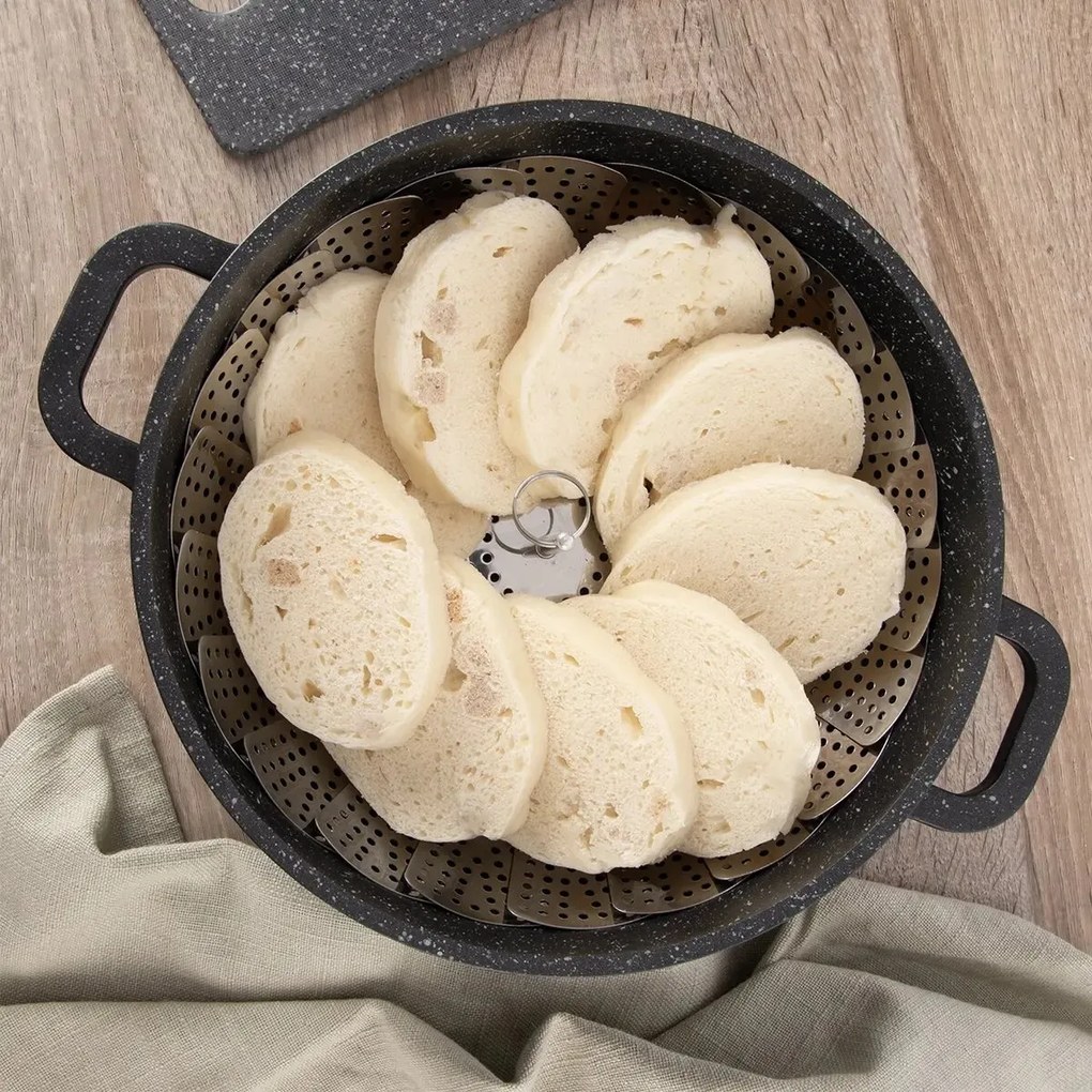 Orion Wkładka do gotowania na parze stal nierdzewna TETA, 28 cm