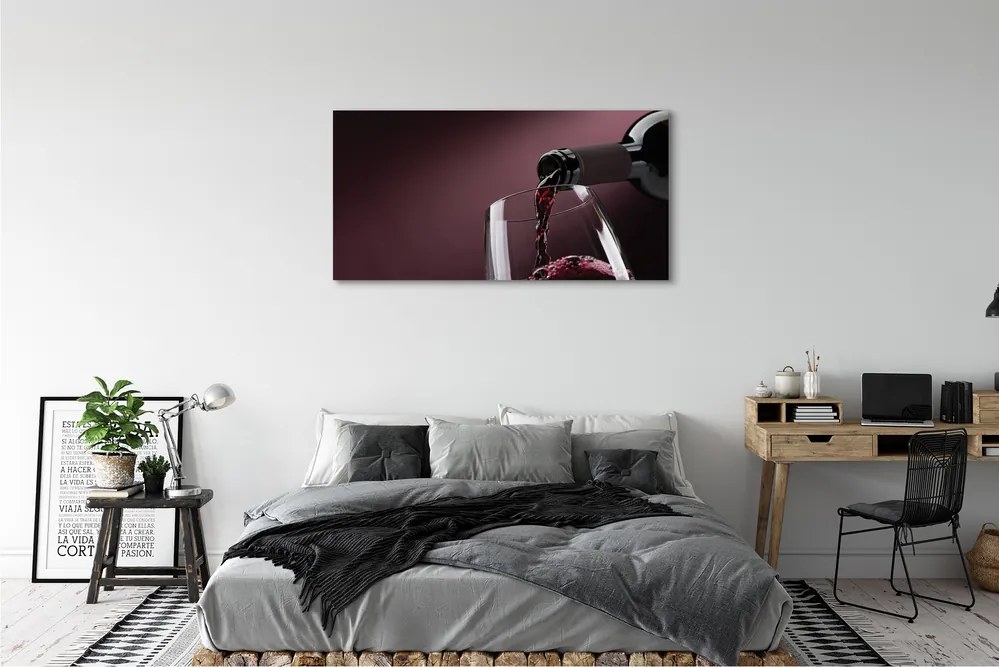 Zdjęcie na płótnie Głęboka Czerwień Wina