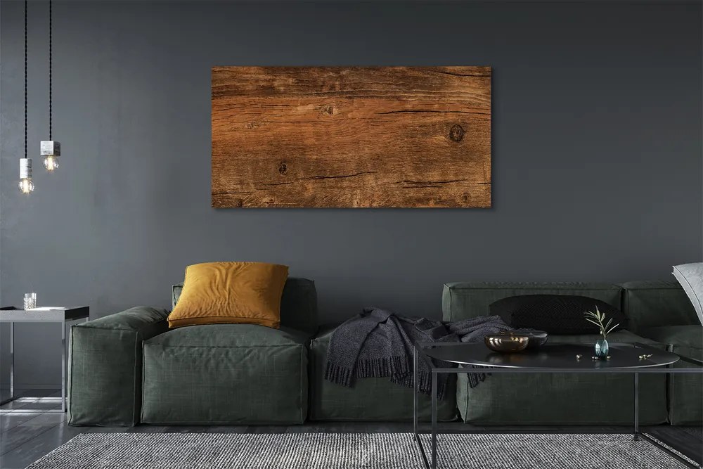 Zdjęcie na płótnie Sęki Na Sosnowej Desce