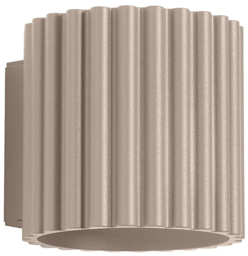 Minimalistyczny kinkiet w kolorze taupe T4-L70
