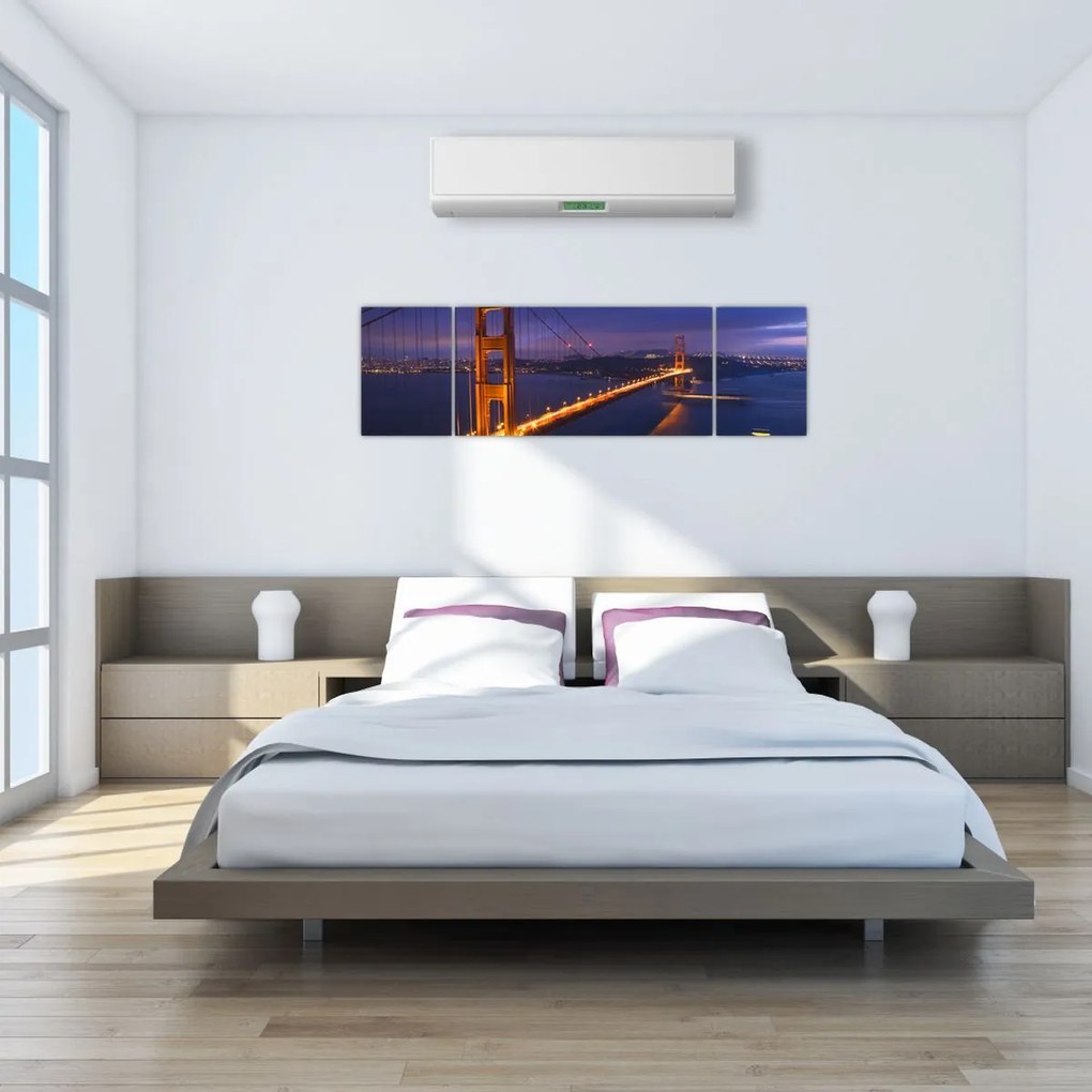 Obraz - Most Golden Gate (170x50 cm)