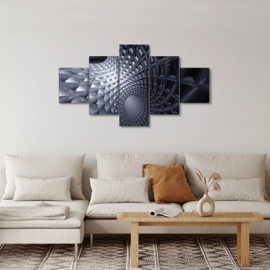 Obraz - Abstrakcja 3D (125x70 cm)