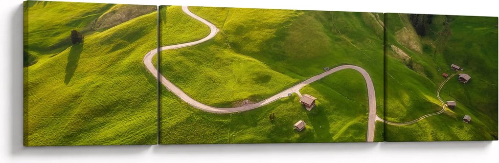 Obraz - Plateau Meadow (170x50 cm)