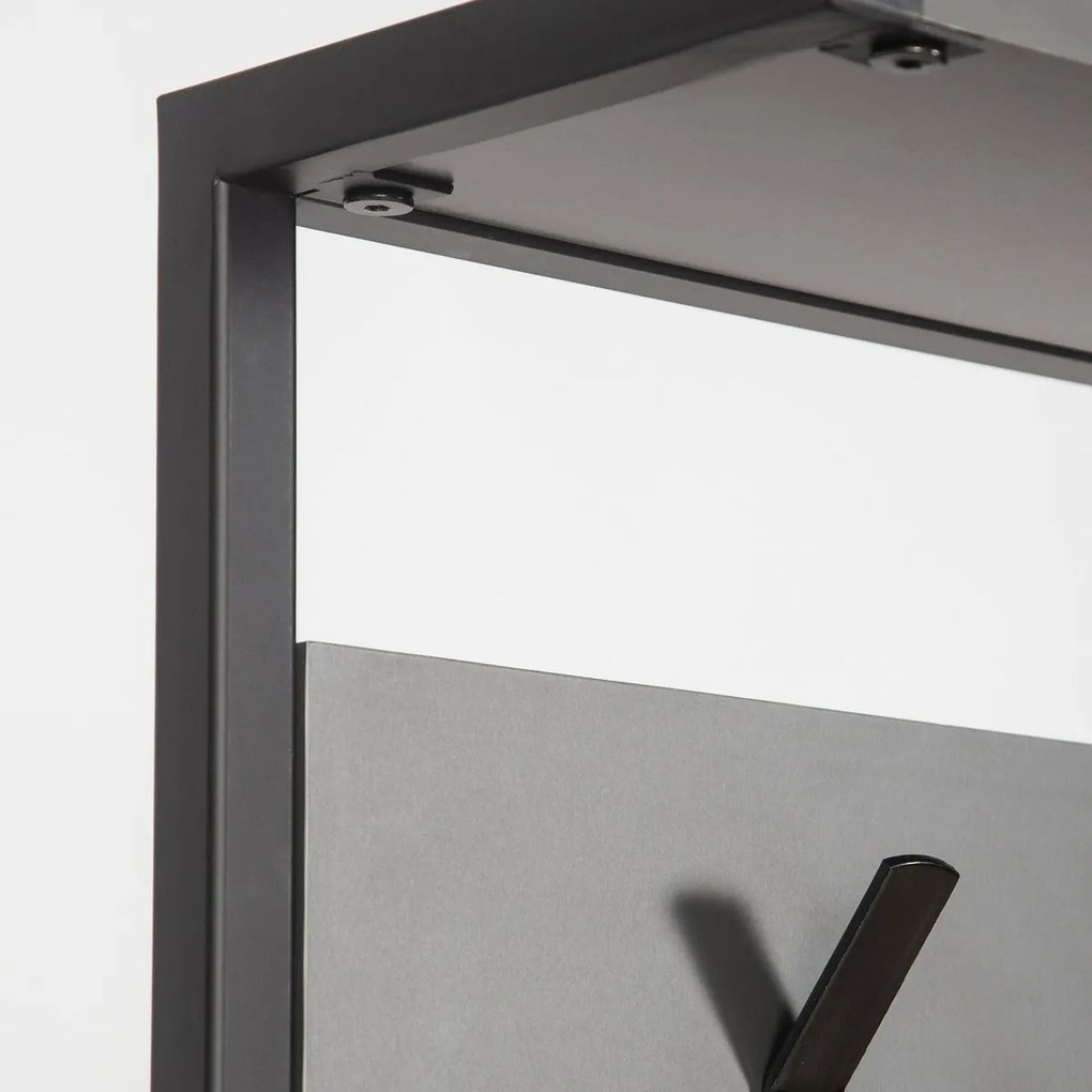 Wieszak z półką na buty Nomad Anthracite and Black