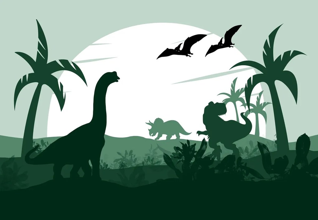 Fototapeta - Dinozaury (196x136 cm)