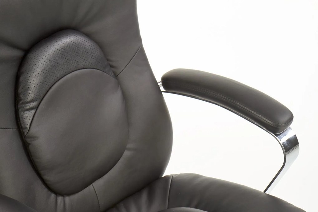 Obrotowy fotel do gabinetu z ekoskóry Quad