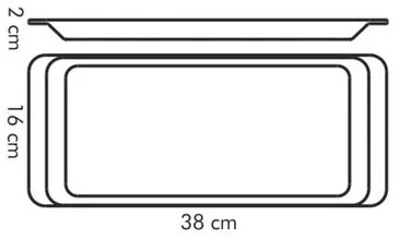 Tescoma Talerz do serwowania GUSTITO, 38 x 16 cm