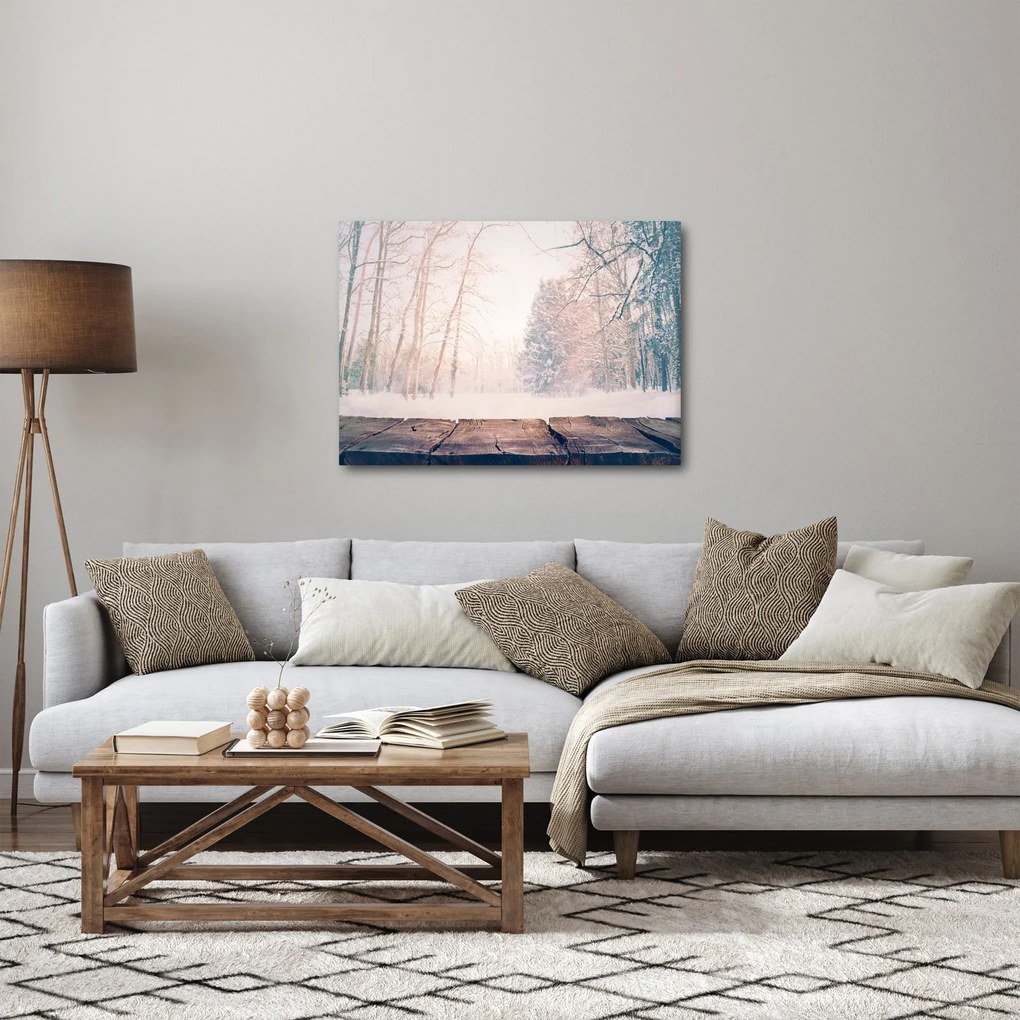 Obraz - Widok na las (70x50 cm)