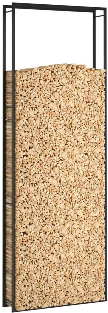 Wysoki stojak na drewno do salonu A7-A34