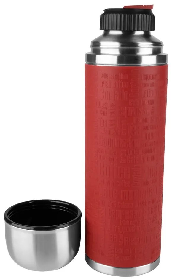 Czerwony termos z kubkiem 1 l Senator – Tefal