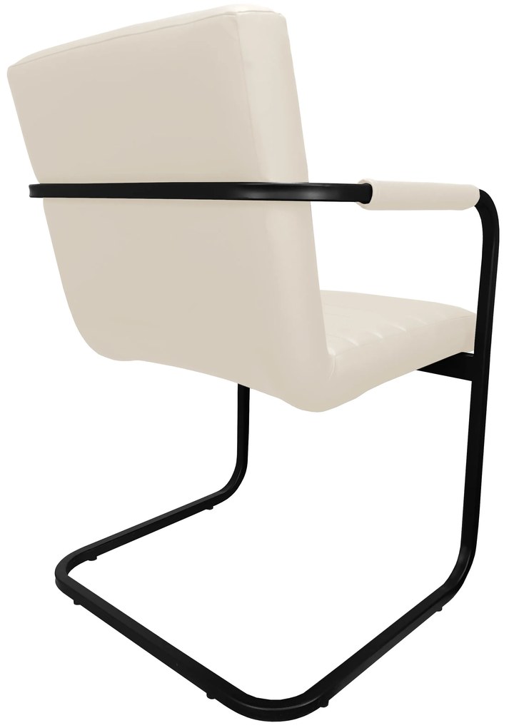 Krzesło konferencyjne SWING stelaż czarny D18