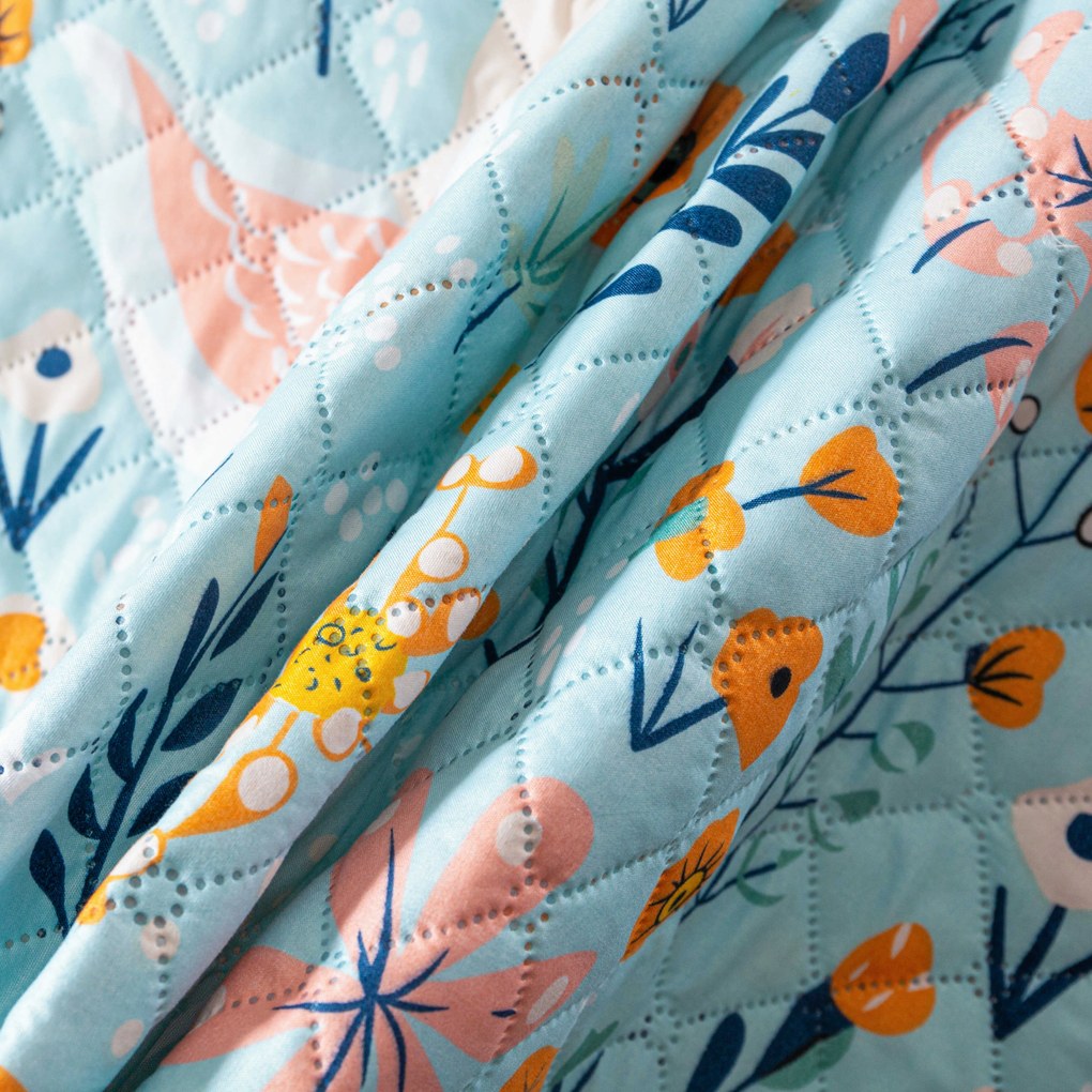 Narzuta na łóżko SPRING TWEET, kolorowy Rozmiar: 220 x 240 cm