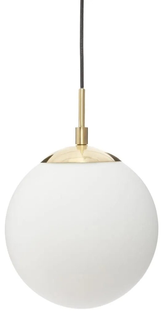 Okrągła lampa wisząca DRIS, kula, Ø 20 cm