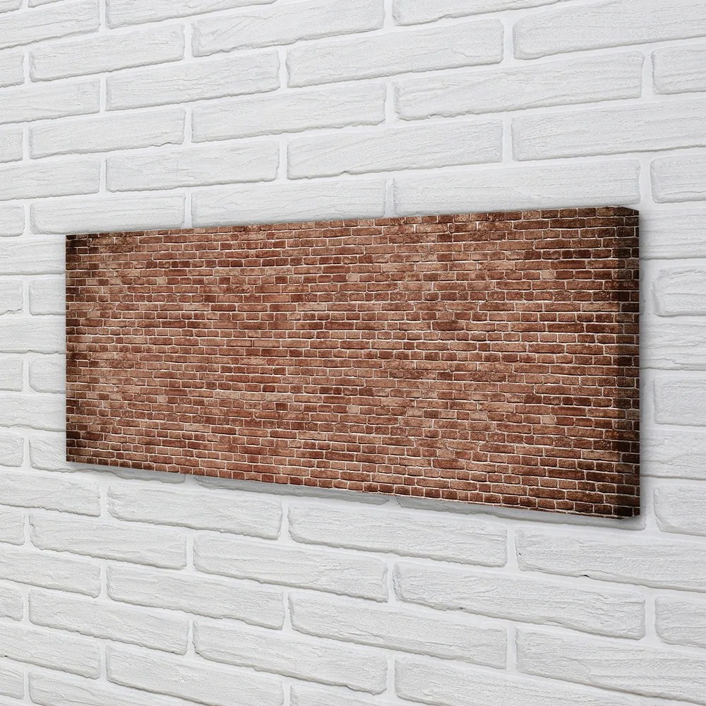 Zdjęcie na płótnie Wyrazista Struktura Cegły