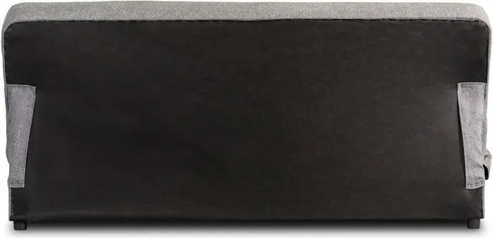 Sofa z Funkcją Spania ARUBA Wersalka Rozkładana Dwuosobowa Szara Nowoczesna do Salonu