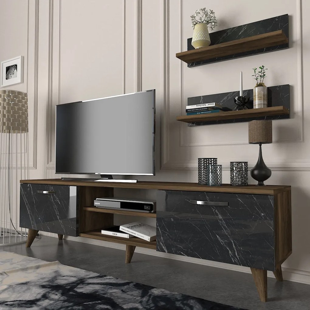 Stolik pod telewizor Ayden Marble