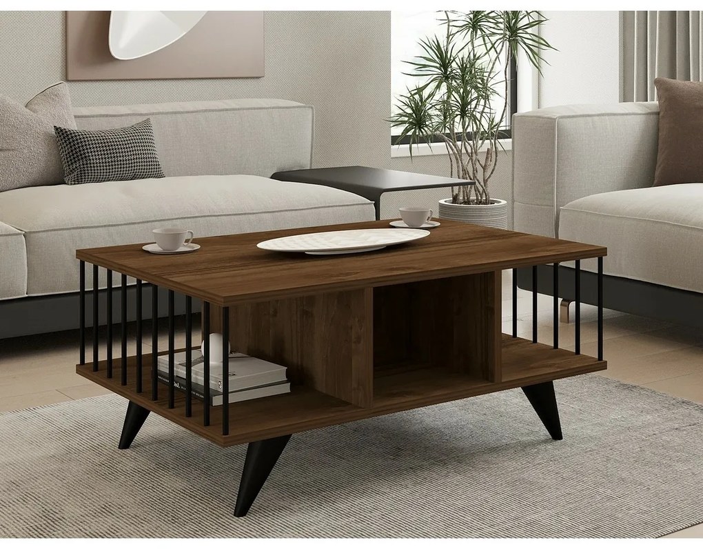 Stolik konferencyjny Bert Walnut