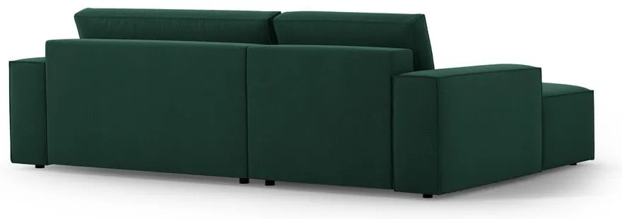 Zielony rozkładany narożnik (lewostronny) Jodie – Micadoni Home