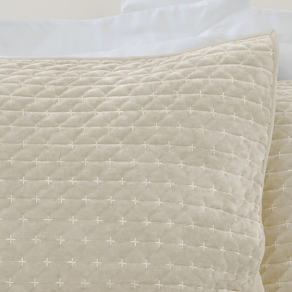 Poszewki na poduszki zestaw 2 szt. 50x75 cm Attica Velvet Embroidered – Bianca
