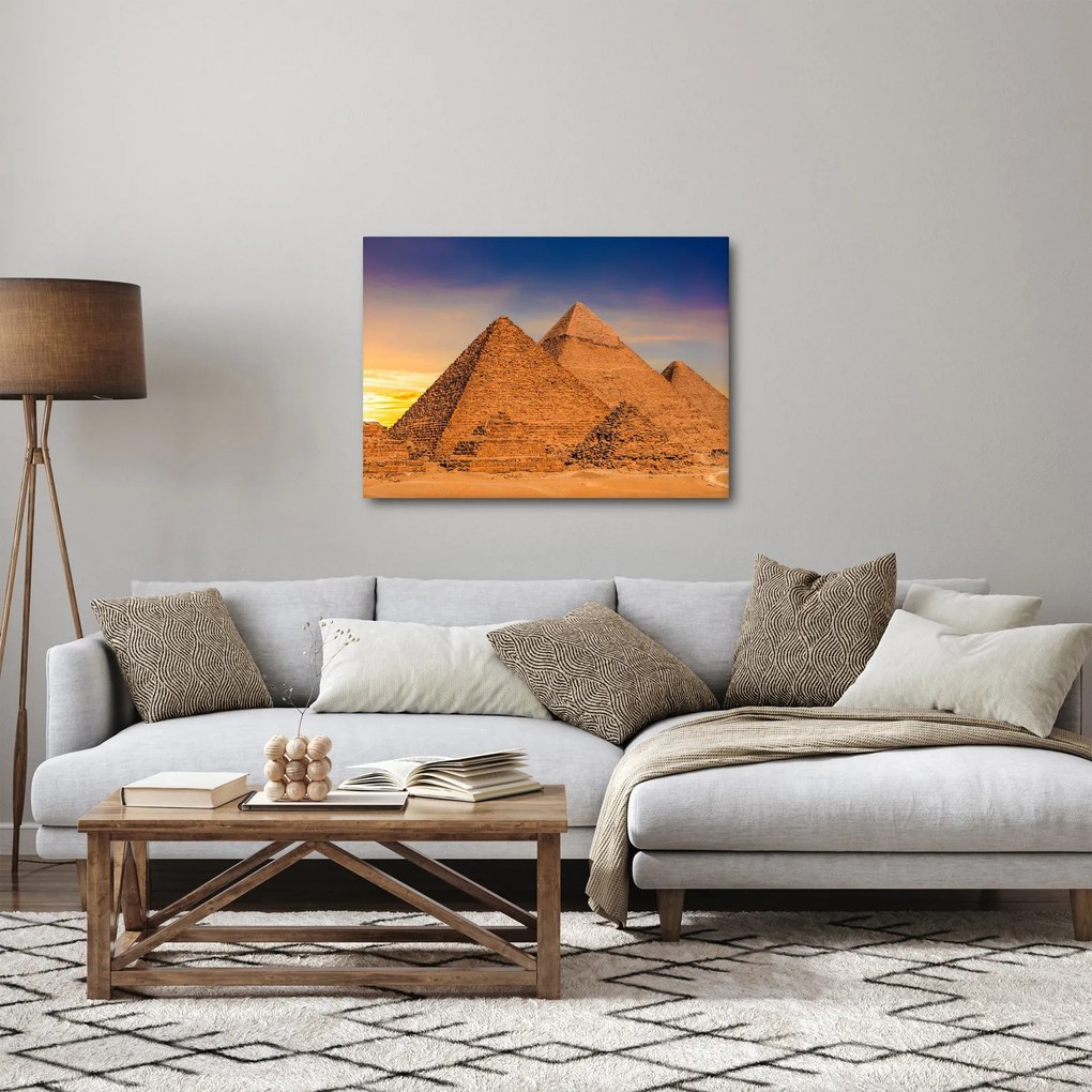 Obraz - piramidy egipskie (70x50 cm)