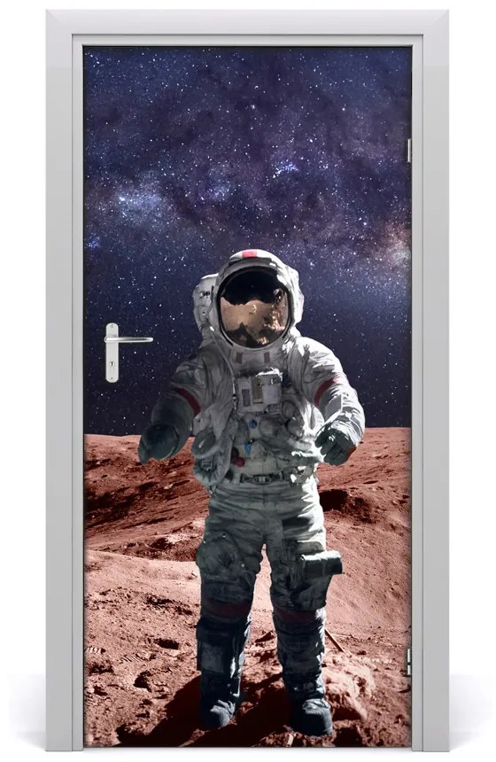 Fototapeta samoprzylepna na drzwi Astronauta